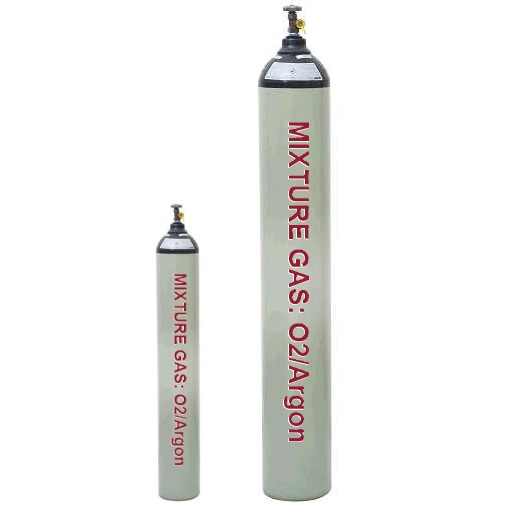 Khí hỗn hợp O2:(0~20%), balance Argon